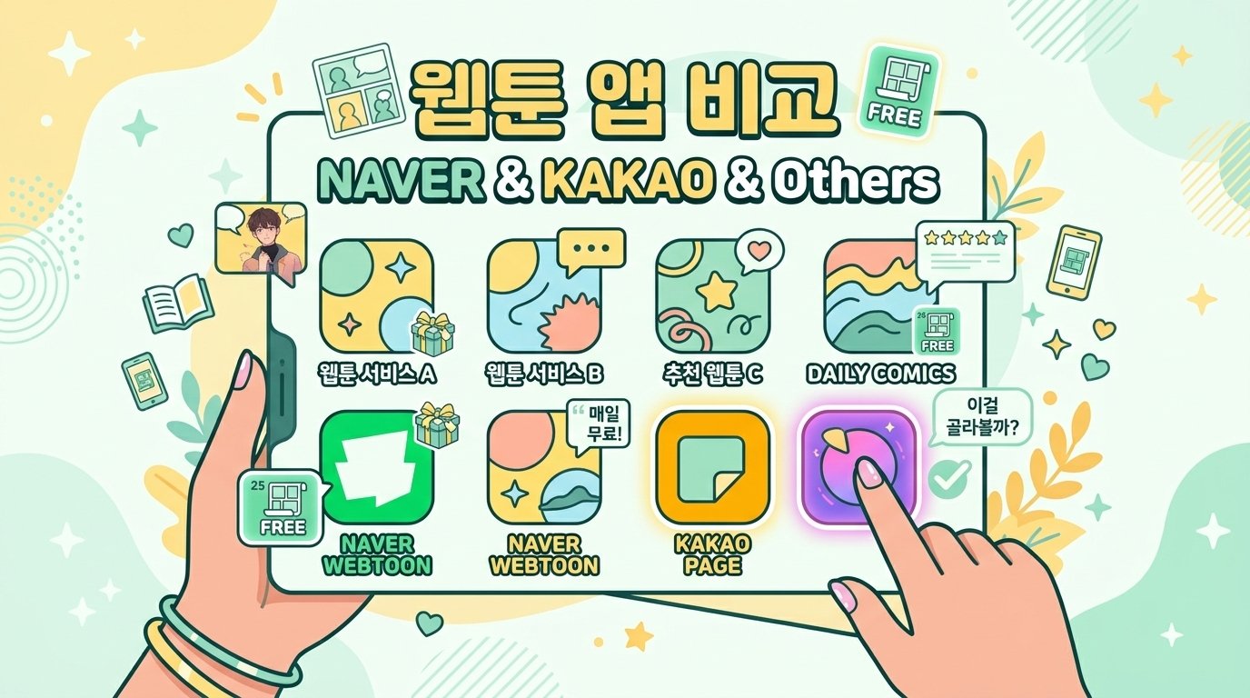 블랙툰 같은 사이트 총정리 — 안전한 합법 웹툰 대안 완전 비교 (2026)